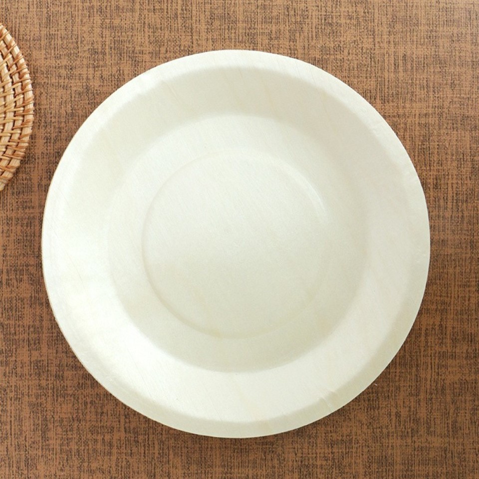 wholesale wooden disposable plates